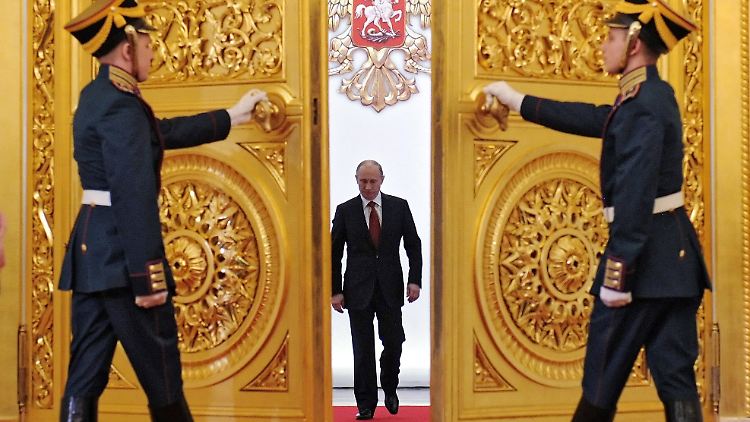 Kremlchef Putin ordnete die Klage gegen die Ukraine persönlich an.
