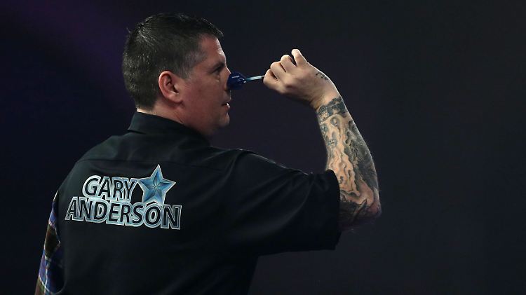 Gary Anderson gewann schon 2015 den Titel des Dart-Weltmeisters.