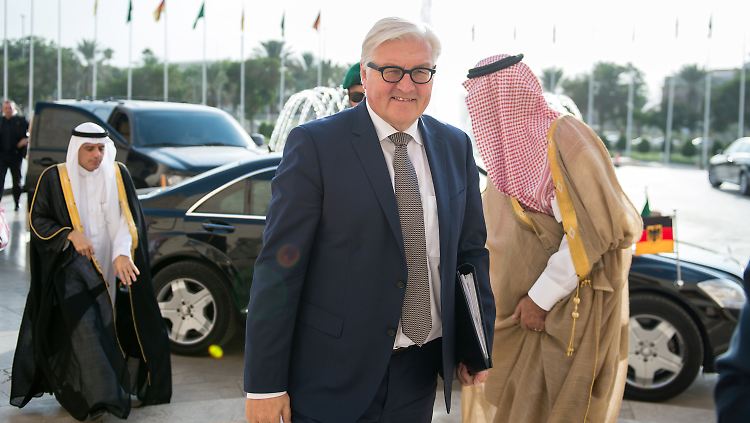 Gute Beziehungen: Der deutsche Außenminister war zuletzt im Oktober in Saudi-Arabien zu Besuch. 