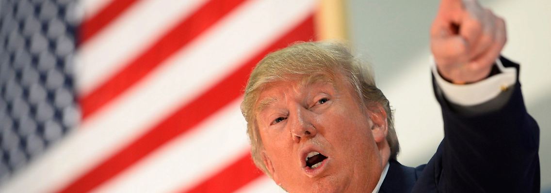 Donald Trump ist Präsidentschaftsbewerber der Republikaner.