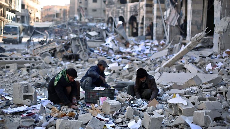 Luftangriffe gehören für die Menschen in Syrien zum Alltag.