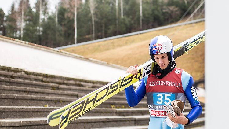 Mottet seine Skisprung-Sachen vorerst ein: Gregor Schlierenzauer.