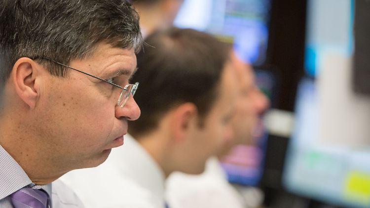 Noch mal gut gegangen: Nach zwischenzeitlich deutlichen Verlusten kann der Dax am Ende sogar zulegen.
