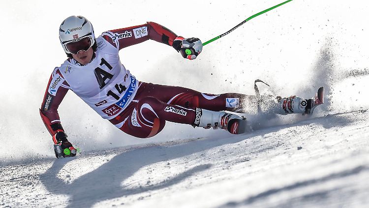 Henrik Kristoffersen in Bestform: Der Norweger dominiert den Slalom derzeit nach Belieben.