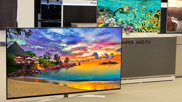 Nach Ultra-HD kommt Super-Ultra-HD: LG zeigt in Las Vegas 8K-Fernseher.