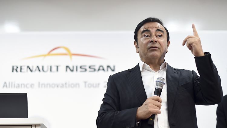 Großer Auftritt in Sunnyvale: Renault-Nissan-Chef Carlos Ghosn.
