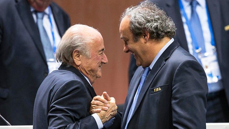 Feinde fürs Leben: Joseph Blatter und Michel Platini.
