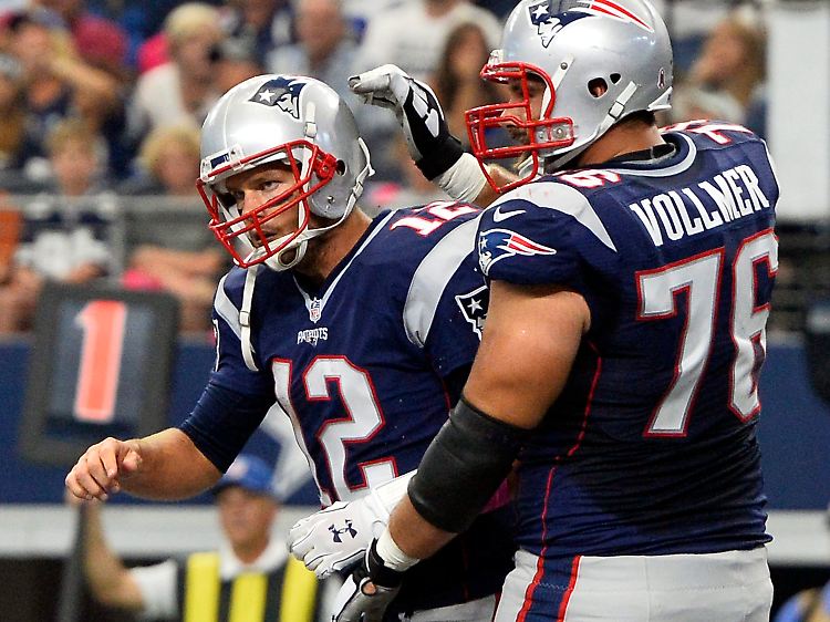 Sebastian Vollmehr, der Bodyguard von Patriots-Star Tom Brady, meldete sich zum Playoff-Start zurück.