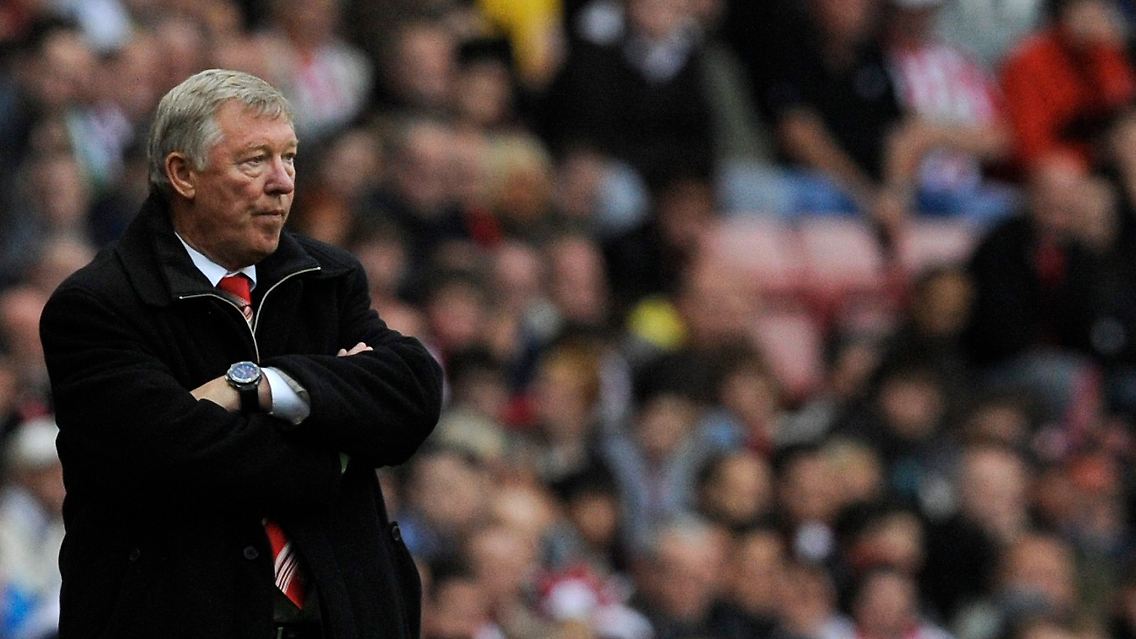 Sir Alex Ferguson, seit 1986 Trainer von Manchester United.