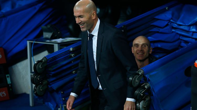 Endlich zurück in der Primera Division: Real Madrids neuer Trainer Zinédine Zidane. 