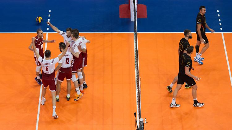 Im vierten Satz ließ das deutsche Team einen Matchball ungenutzt. Polen machte es dann im entscheidenden Durchgang besser.