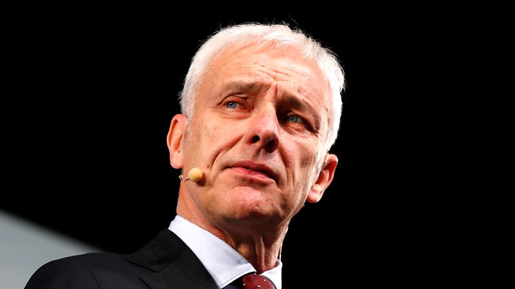 VW-Chef Matthias Müller hat noch einen Vertrag bis 2020.