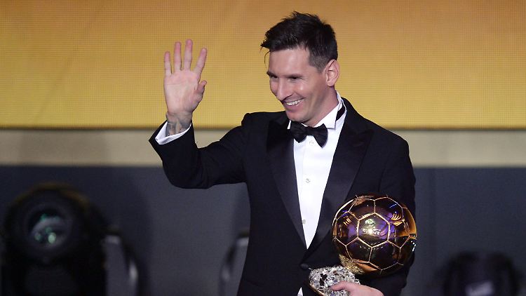 Gut, besser, Messi: Der Argentinier vom FC Barcelona ist wieder einmal Weltfußballer.