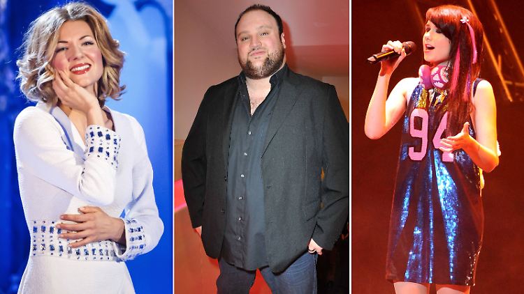 Drei von denen, die es wissen wollen: Ella Endlich, Alex Diehl und Jamie-Lee Kriewitz.