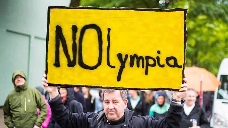 In Hamburg bereits erfolgreich: die NOlympia-Kampagne