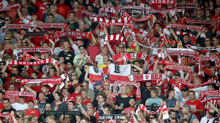 Sie sorgen immer für gute Stimmung: die Fans der 1. FC Union Berlin.