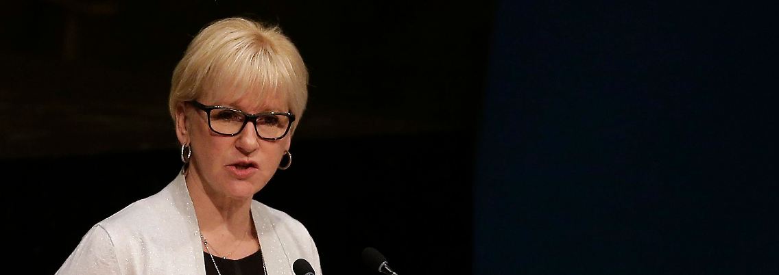 Wallström im April 2015.