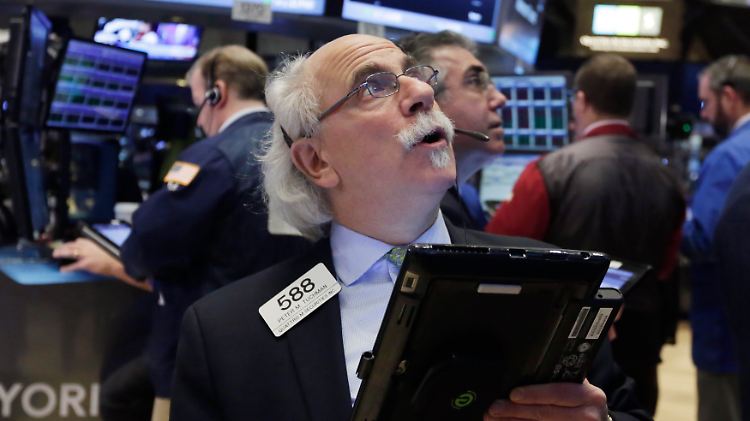 An der Wall Street geben die Indizes kräftig nach.