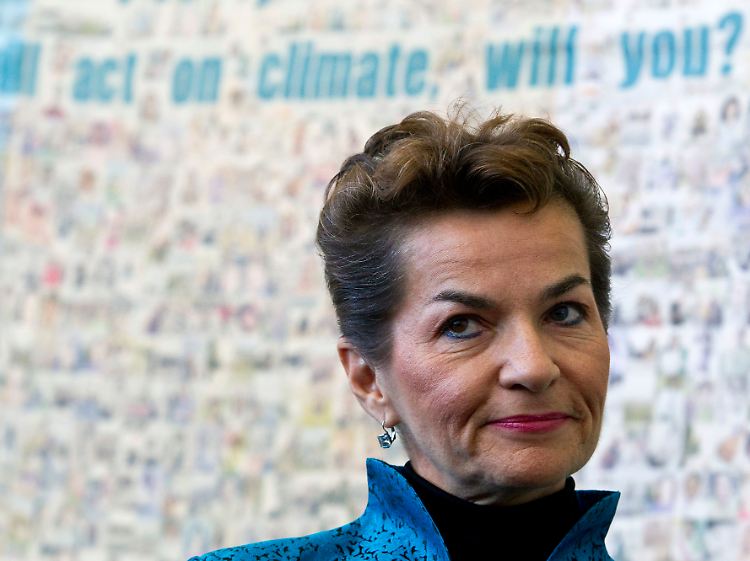 Christiana Figueres fordert zum Handeln auf.