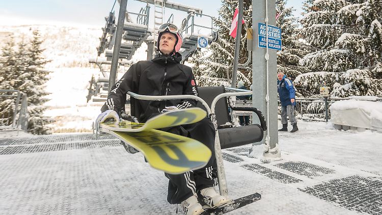 Frust statt Medaillenambitionen: Severin Freund legte einen Fehlstart in die Skiflug-WM hin.