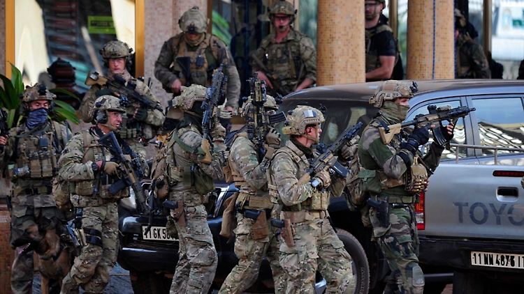 Großeinsatz des Militärs in Burkina Faso.
