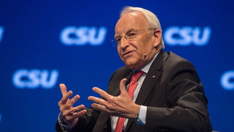Notfalls muss Deutschland seine Grenzen schließen: Edmund Stoiber fährt schweres Geschütz auf.