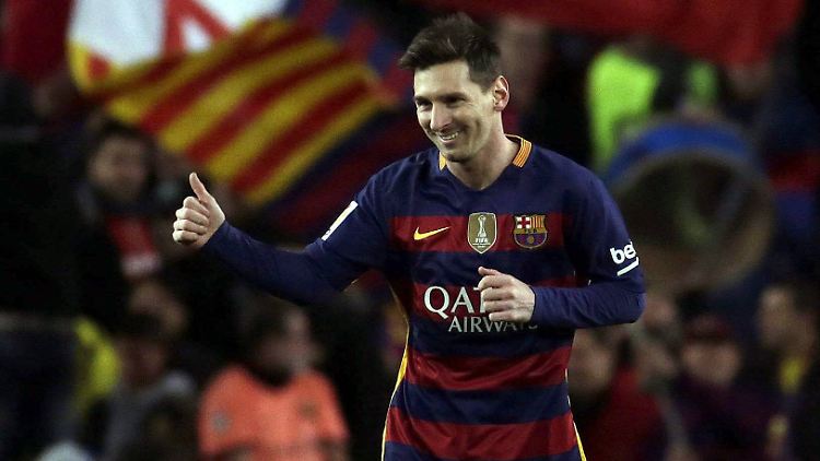 "Wir wollten bei einer 2:0-Führung wegen unseres kommenden Programms kein Risiko eingehen": Lionel Messi.