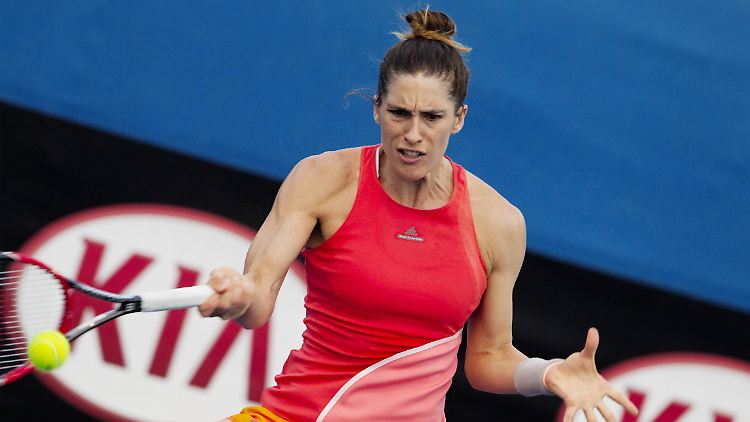 "Ich habe eine Backpfeife bekommen, die ich auf dem Weg zurück in Kauf nehmen muss": Andrea Petkovic.