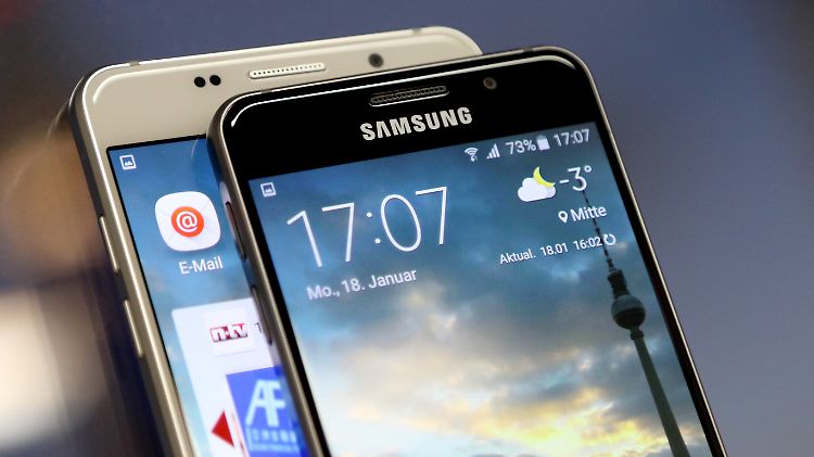 Metallrahmen und 2,5D-Display: Samsungs neue A-Modelle sind schick.