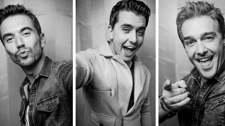 Ein Fest der Schlagermusik: Klubbb3 alias Florian Silbereisen, Jan Smit und Christoff De Bolle (v.l.n.r.).