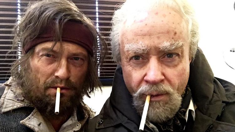 Alter Schwede! Til Schweiger (l.) und Jan Josef Liefers.