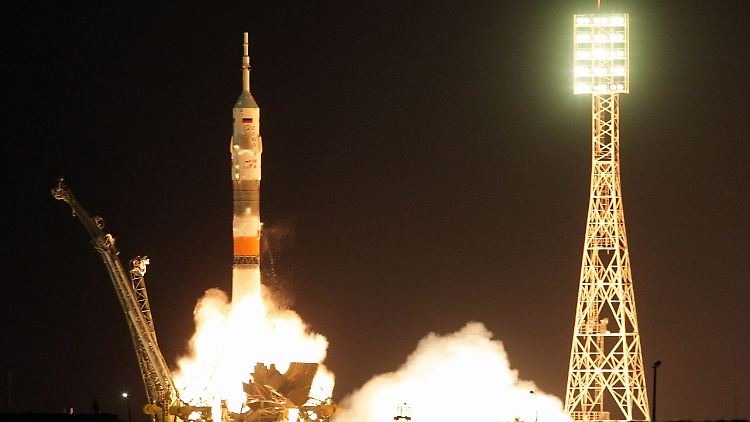 Die Kapsel war am Freitag vom Weltraumbahnhof Baikonur aus gestartet.