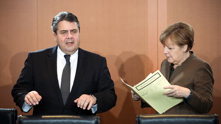 Beim Asylpaket II hakt es zwischen Gabriel und Merkel.