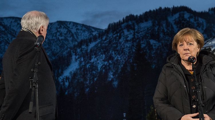 Bereits Anfang des Monats war Kanzlerin Merkel in Wildbad Kreuth - und erntete viel Kritik für ihren Kurs.