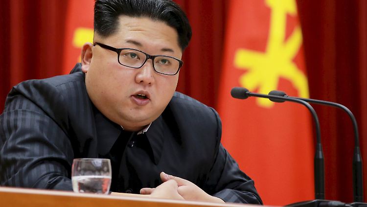 Was ist in dem Glas, das da vor Nordkoreas Diktator Kim steht? Ist es "Koryo Liquor"? Oder doch schnödes Wasser?