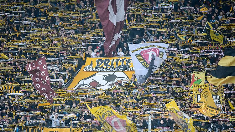 Und die Hütte ist immer voll: Dynamo Dresden.