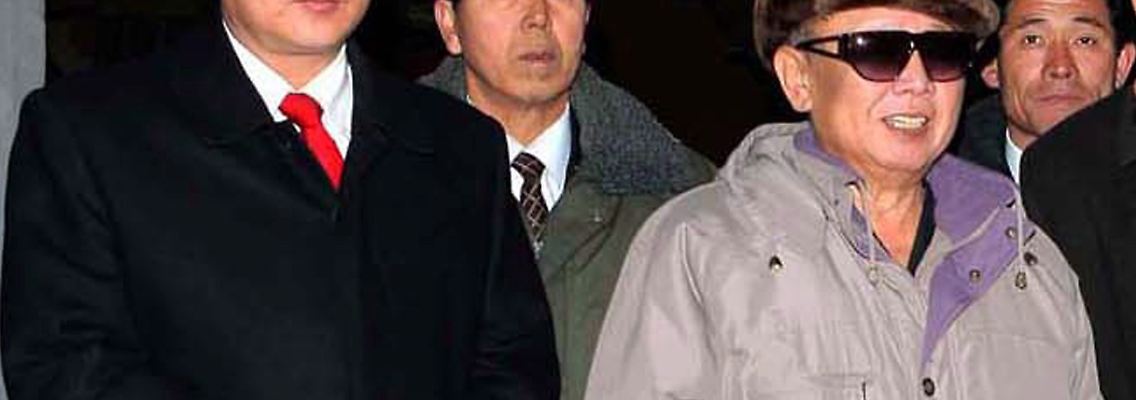 Der Diktator und sein designierter Nachfolger: Kim Jong Il neben seinem Sohn Kim Jong Un.