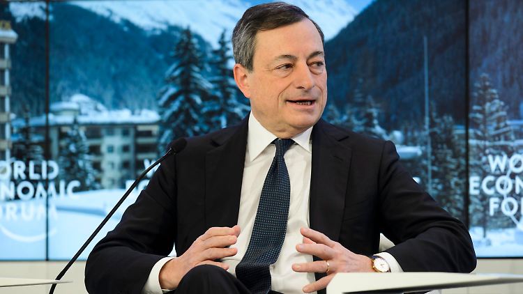 Zuversicht bei Mario Draghi.