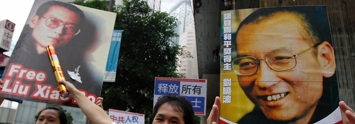 In Hongkong war die Freude über den Preis für Liu groß.