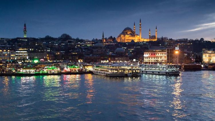 Die Blaue Moschee in Istanbul.
