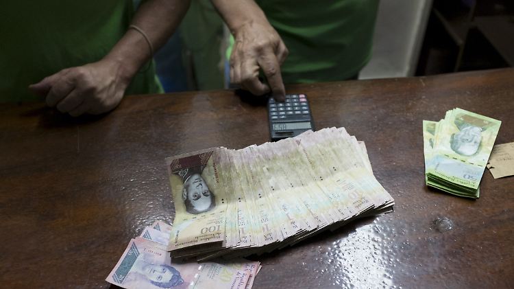 Die venezolanische Währung verliert kräftig an Wert.