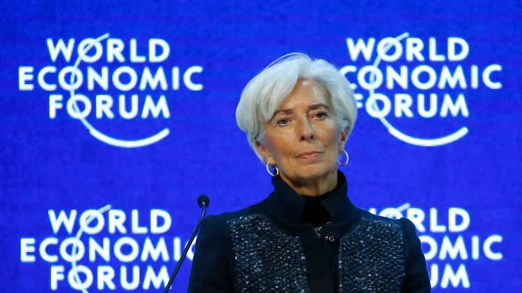 Sieht "Brexit" als Risiko: IWF-Chefin Christine Lagarde.