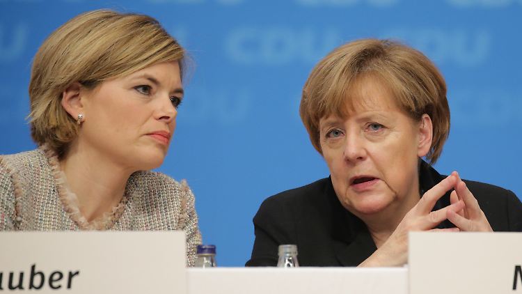 Julia Klöckner und Angela Merkel haben jeweils eigene Ideen zur Flüchtlingspolitik.