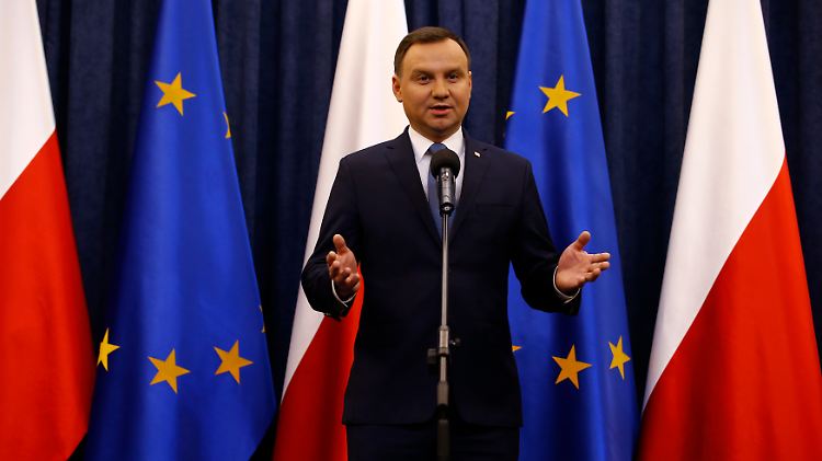 Wirtschaftspolitik mit der Steuerschraube? Polens Präsident Andrzej Duda.