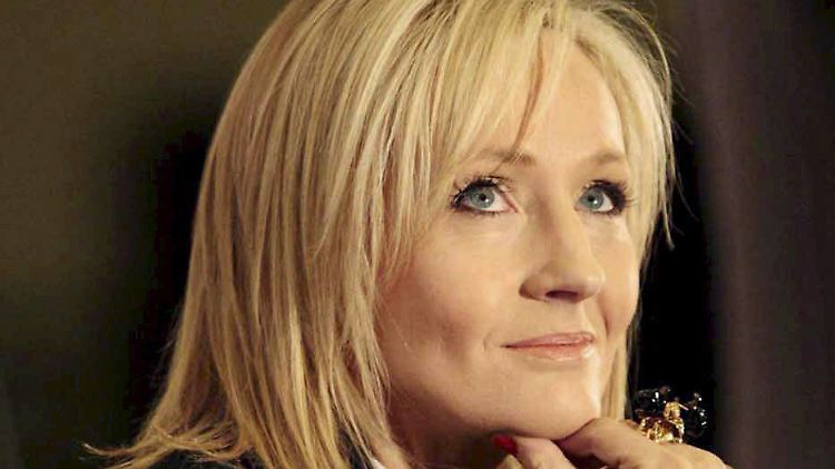 Im wahrsten Sinne des Wortes eine Powerfrau: Joanne K. Rowling.