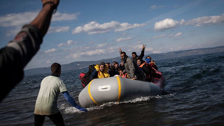 Im Januar erreichten fast 60.000 Flüchtlinge Griechenland.