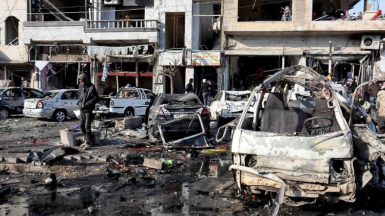 Im syrischen Homs verübt der IS immer wieder Attentate mit vielen Toten. 