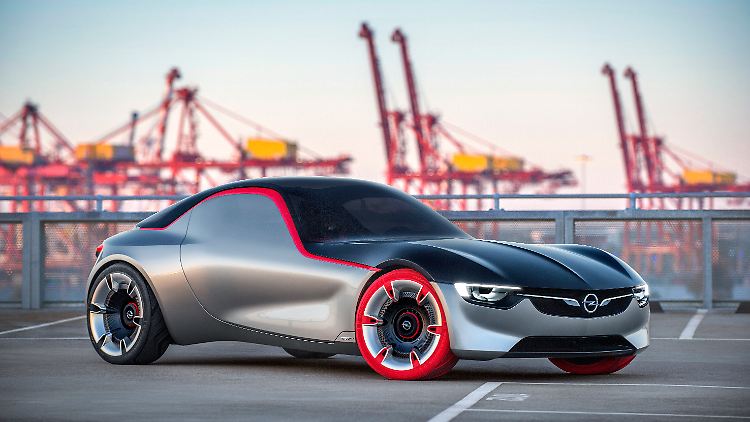 So sieht das Concept des Opel GT aus. Wie viel davon in der Serie übrig bleibt, wird sich zeigen.