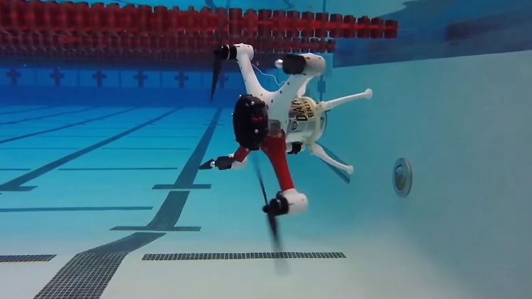 Der Loon Copter fühlt sich im Wasser und in der Luft gleichermaßen wohl.