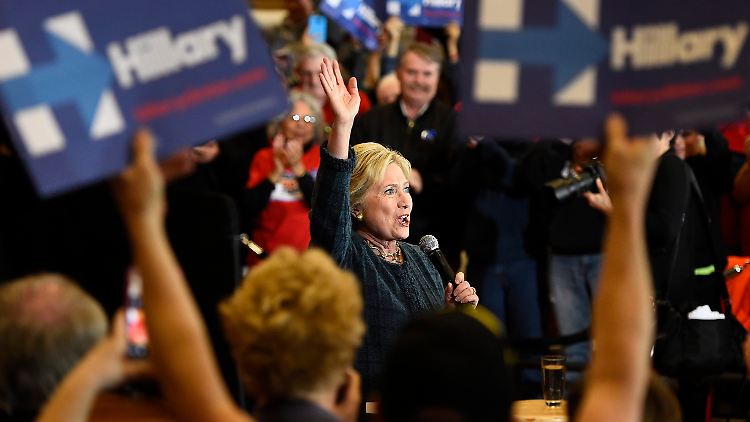 Hillary Clinton galt lange Zeit als Top-Favoritin auf die demokratische Präsidentschaftskandidatur. 